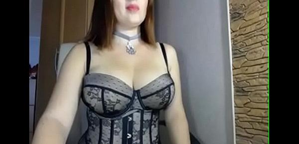  horny milf dressed in lace
